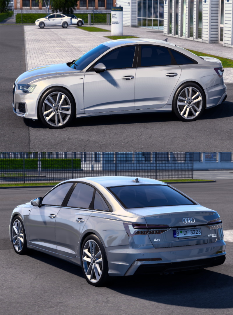 Audi A6 2020 - 1.50 - Ets 2 Cars - Euro Truck Simulator 2 - Mods - Mods 