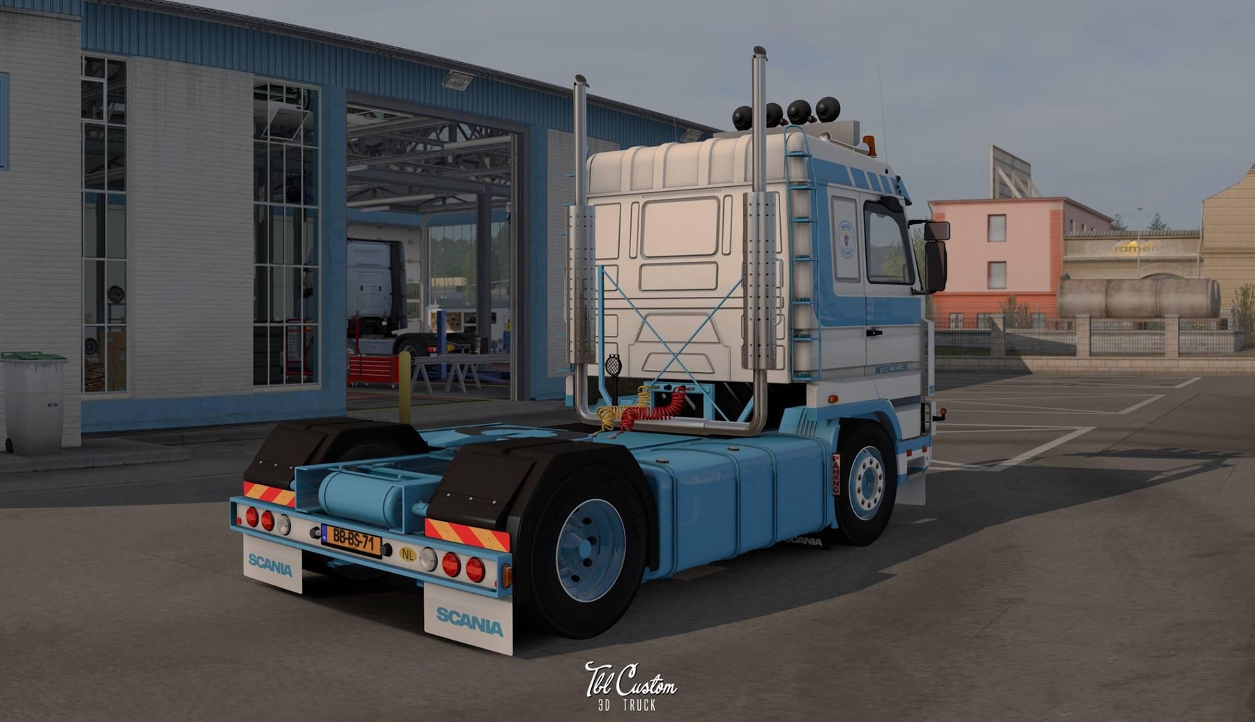 SCANIA 143M P.B. KOK & TRAILER [FIX] 1.35.X - ETS 2 Trucks Europe ...