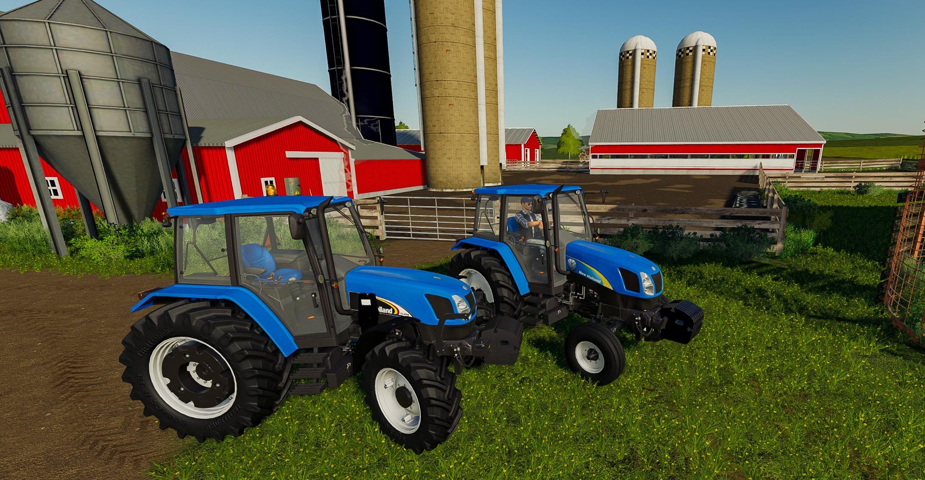 New Holland Tl A And T5000 Pack V10 Fs 19 Tractors Farming Simulator 2019 Mods Mods For 3382