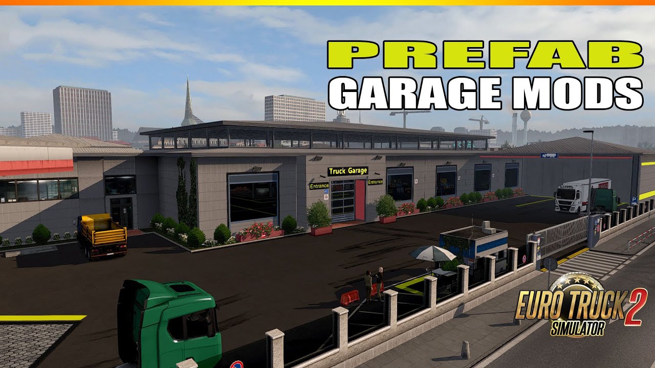 Мод «Prefab Garage Mods (новые гаражи)» версия 2.3.