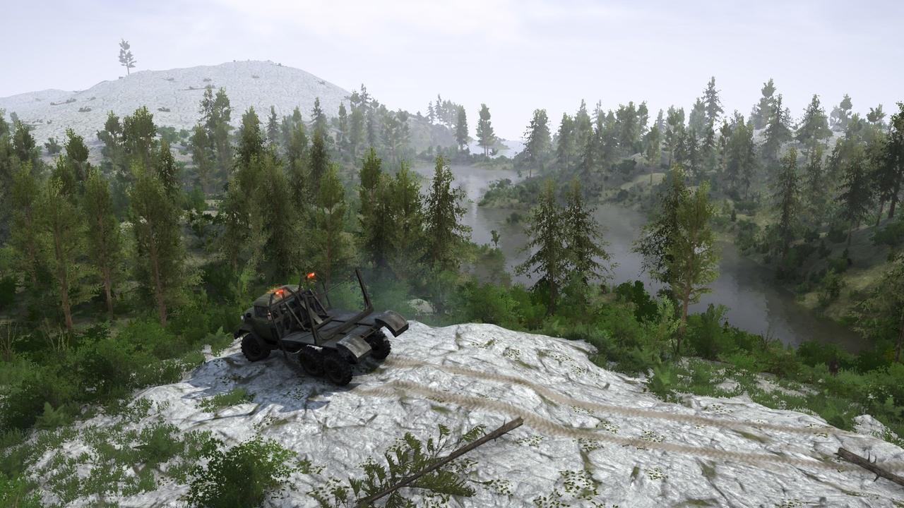 spintires mudrunner mod map the few