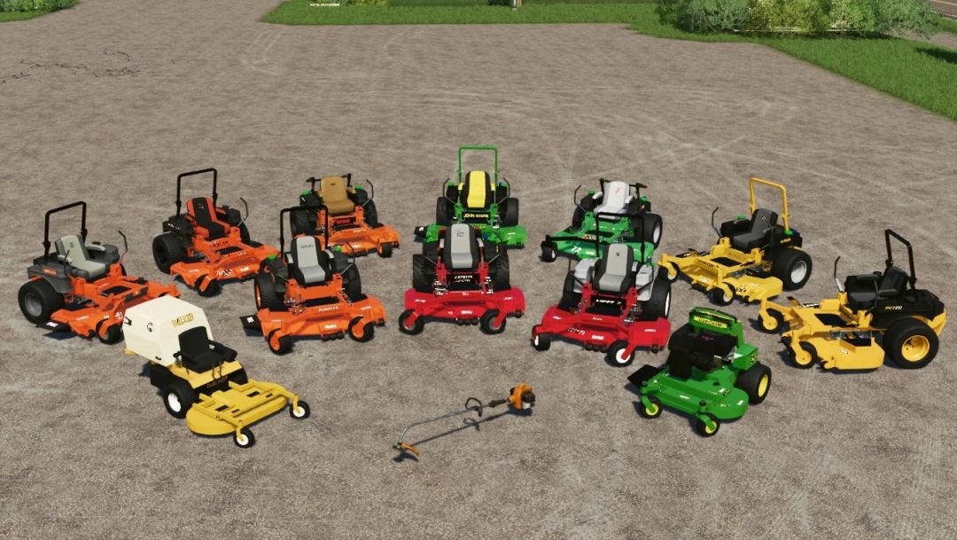Giant Mower Pack V1000 Fs 19 Mowers Farming Simulator 2019
