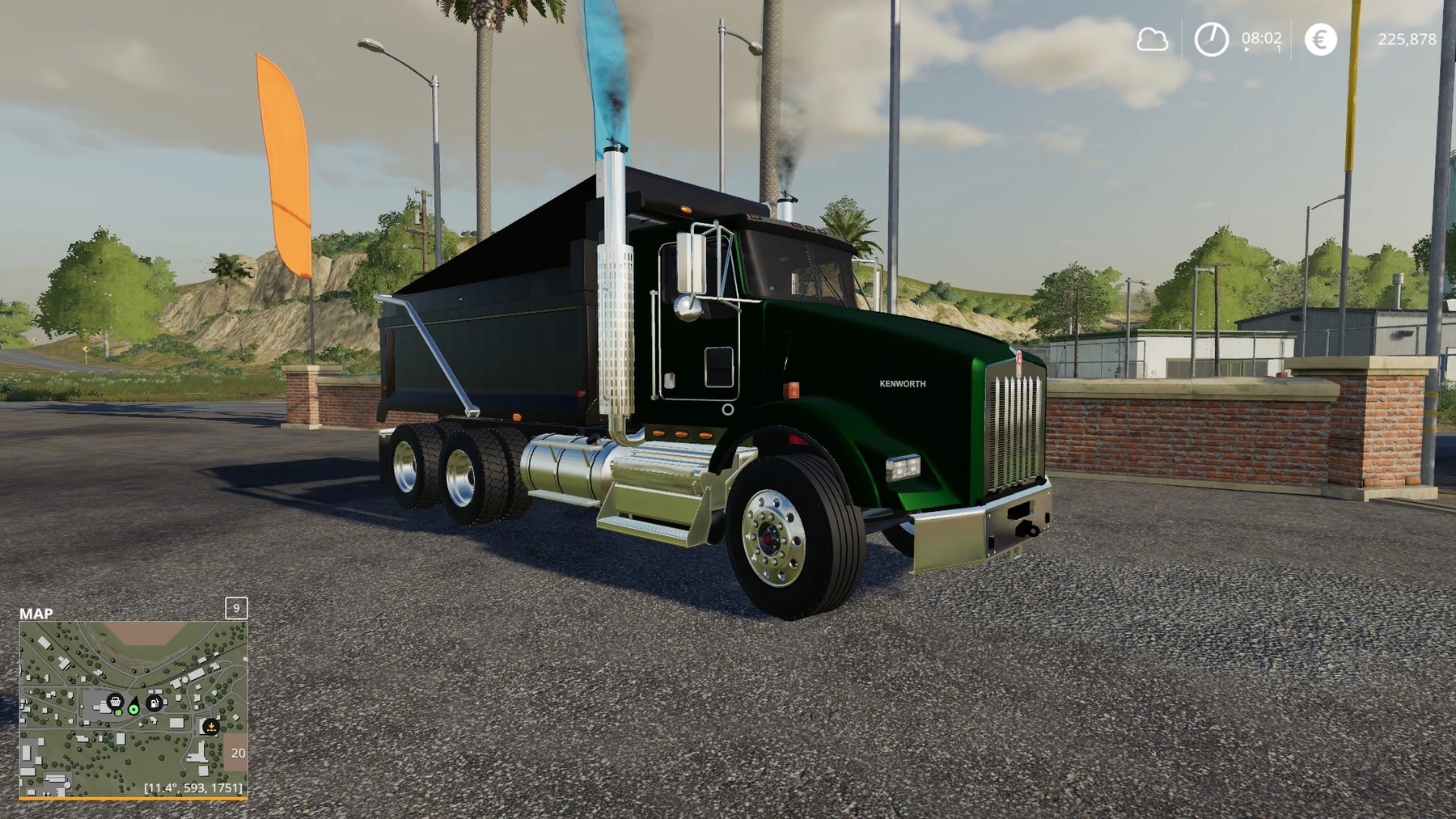 Kenworth T800 By Jtmodding Aj Edit V40 Fs 19 Trucks Farming Simulator 2019 Mods Mods 7463