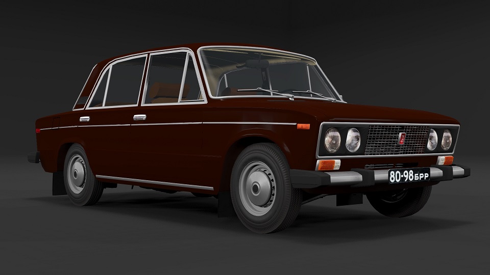 ВАЗ-2106 седан игры. USSR Project BEAMNG Drive.