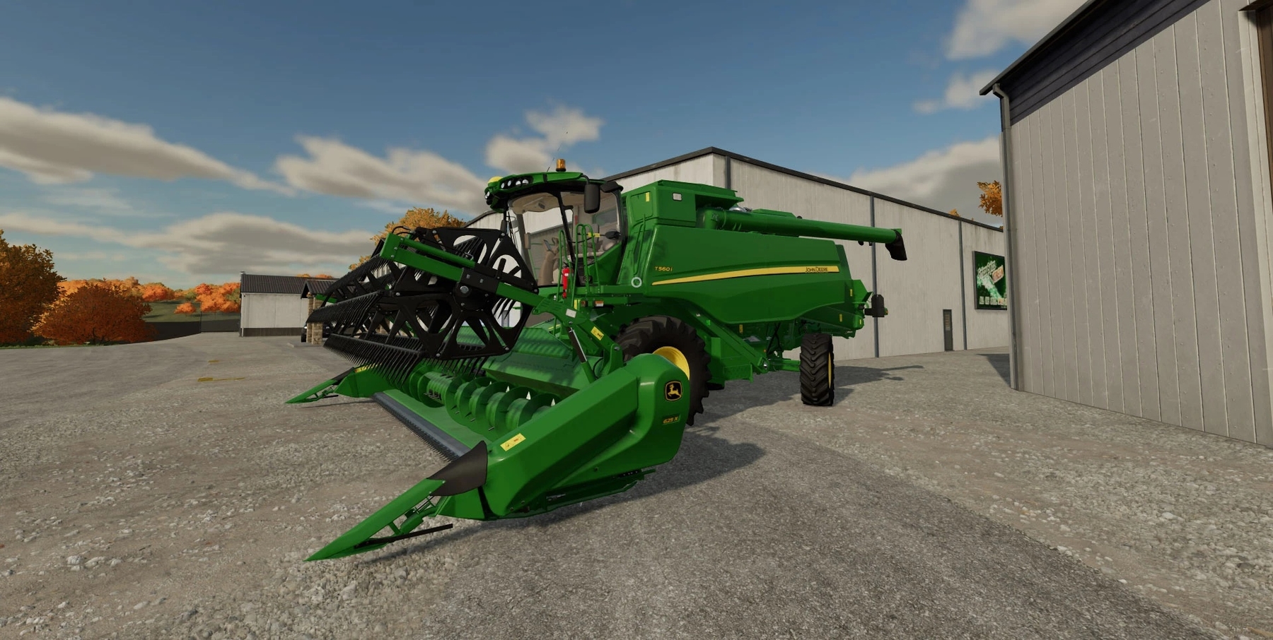 John Deere T560 48l Capacity V4 Fs 22 Combines Farming Simulator 22 Mods Mods For Games 0066