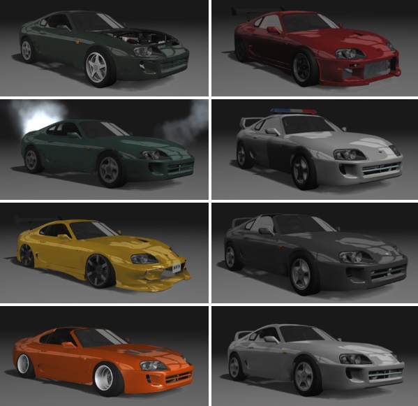 Моды на beamng drive toyota. Мод Toyota Supra в BEAMNG Drive.